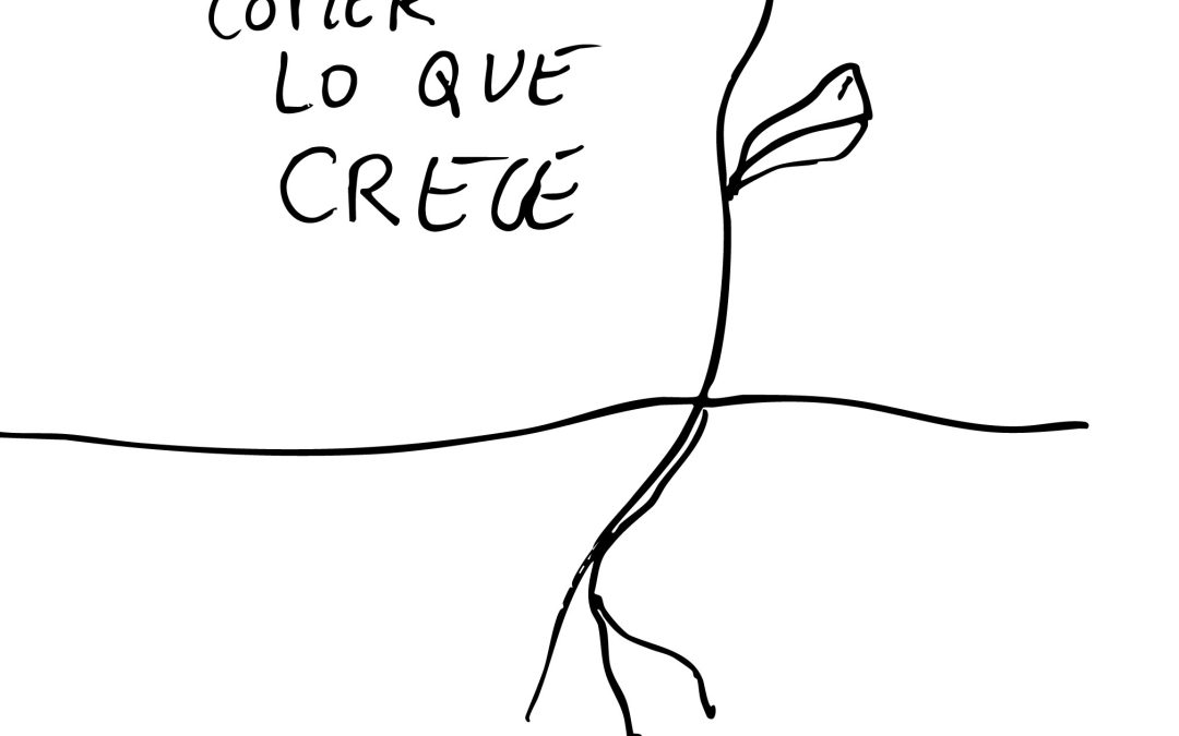 Comer lo que crece