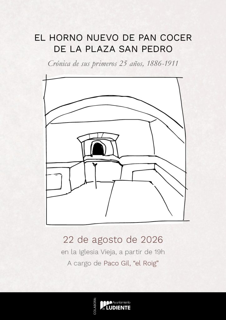 Cartel ilustrado del horno de pan de Ludiente por Chloé Bordils